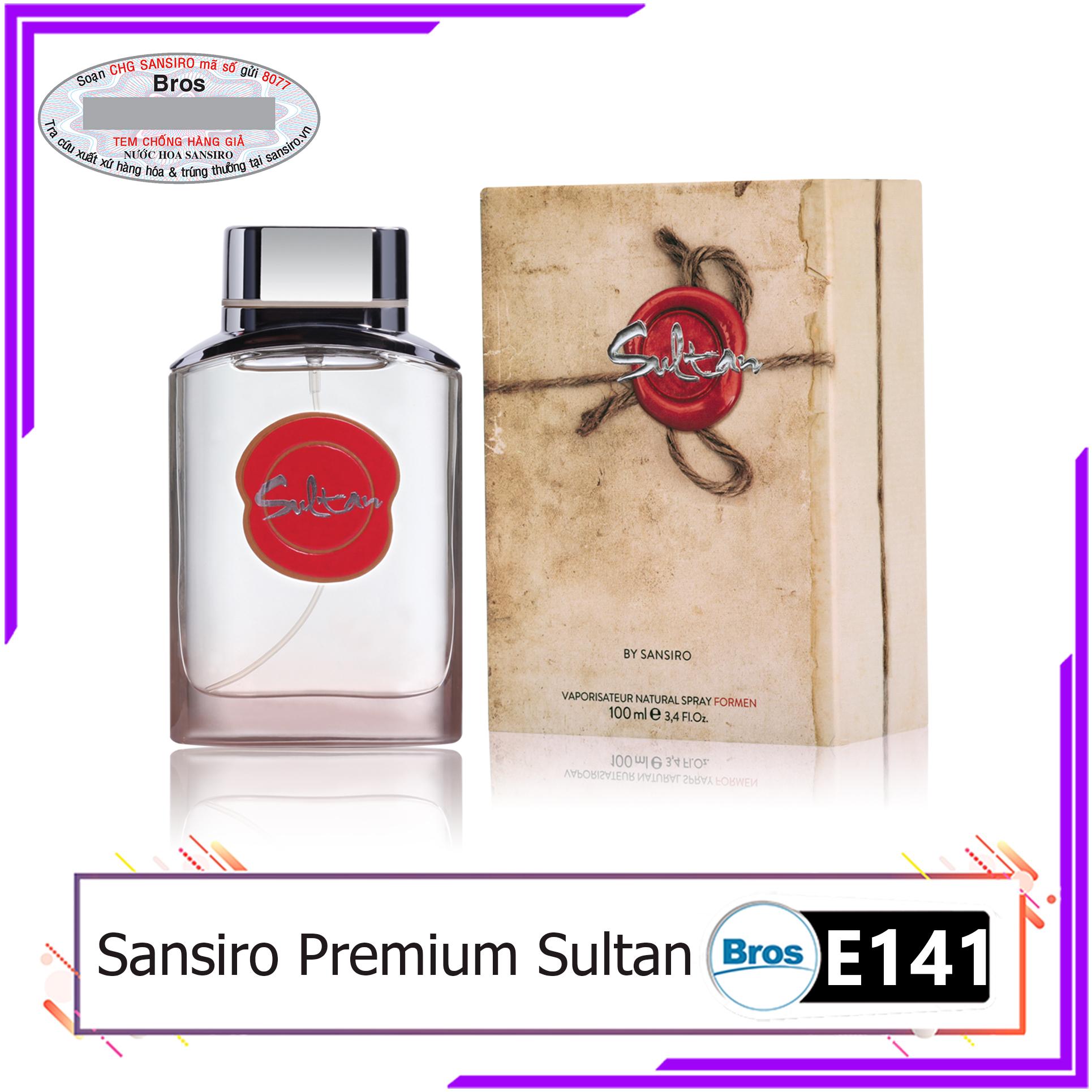 Nước hoa Sansiro Sultan cho nam
