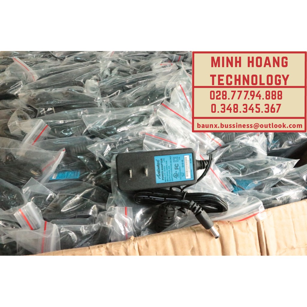 [HCM]Nguồn DC 12V  cho Camera Wifi Pc...