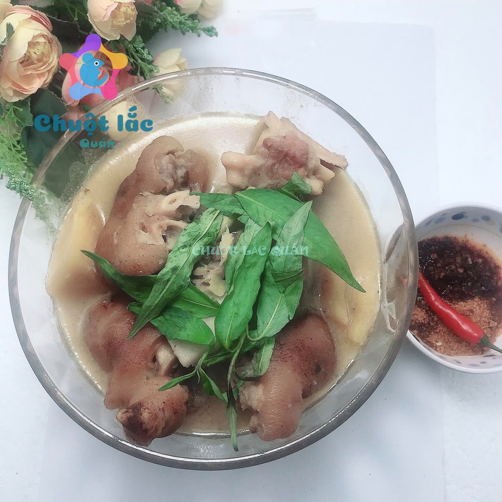 HCM Sét Chân Giò Giả Cầy Đầy Đủ Gần 1Kg