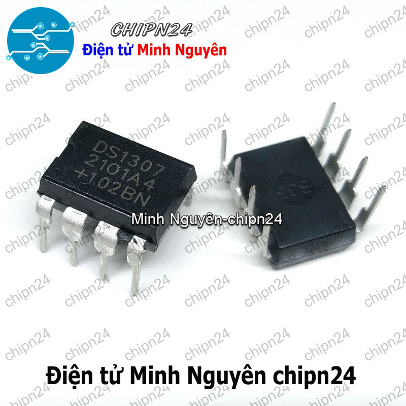 [2 con] (DIP) IC DS1307 DIP-8 (IC thời gian thực RTC) - HH000334