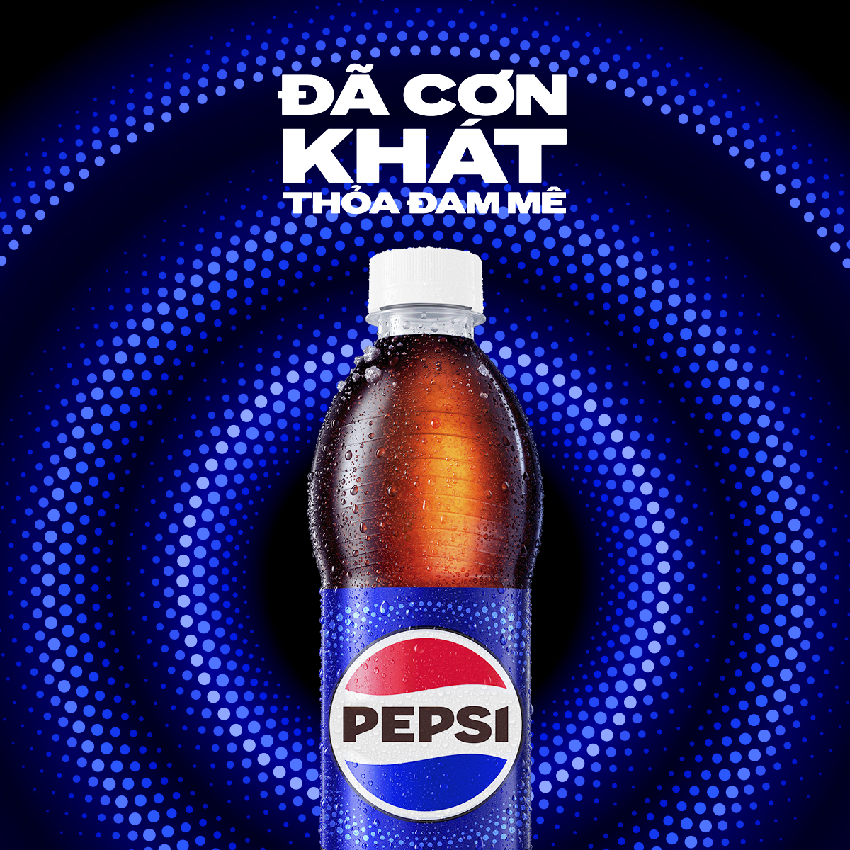 [SALE 15.6] Thùng 24 Chai Nước Ngọt Giải Khát Có Gaz Pepsi (390ml/chai)