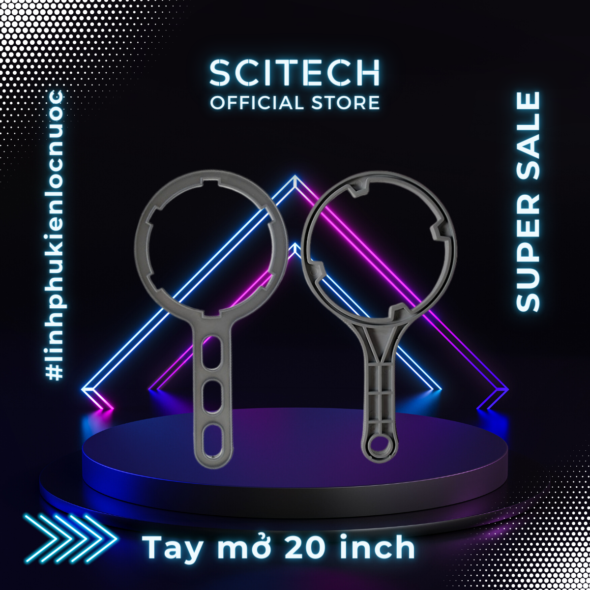 [HCM]Tay mở máy lọc nước - Scitech Water