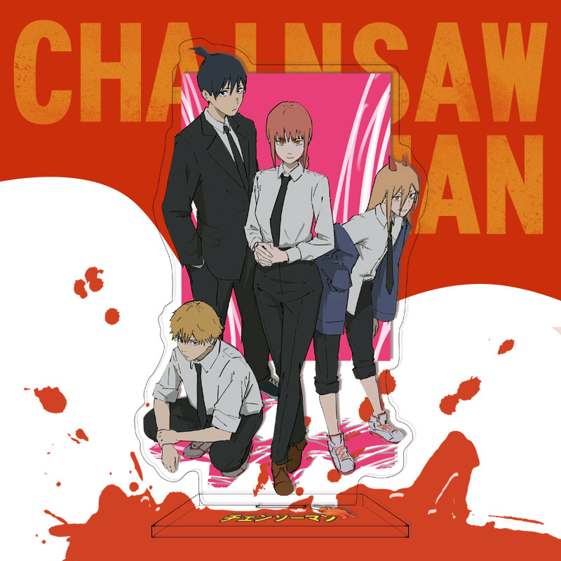 [13 mẫu] Mô hình Standee Acrylic Mica anime Chainsaw Man [T69 Shop]