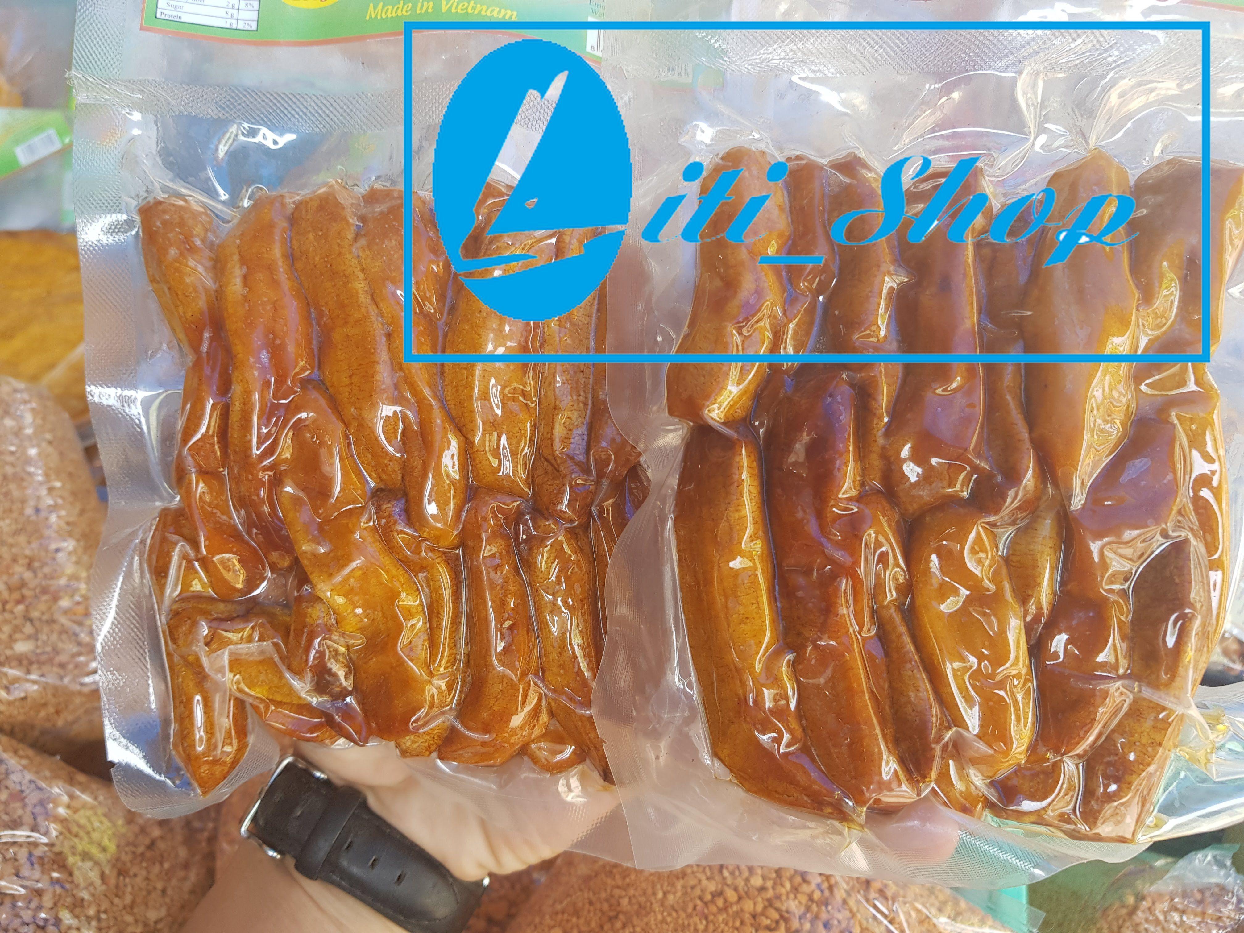 Chuối ép sấy dẻo 250Gr (Loại trái)