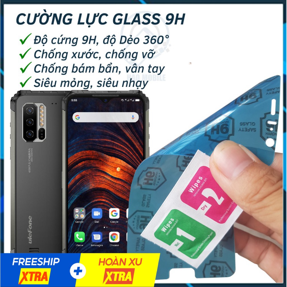 Dán chống nhìn trộm Ulefone Armor 7 - Dán cường lực dẻo nano