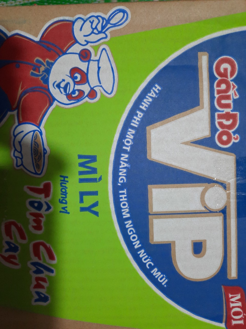 [HCM]MÌ LY GẤU ĐỎ VIP TÔM CHUA CAY Thùng 24 ly