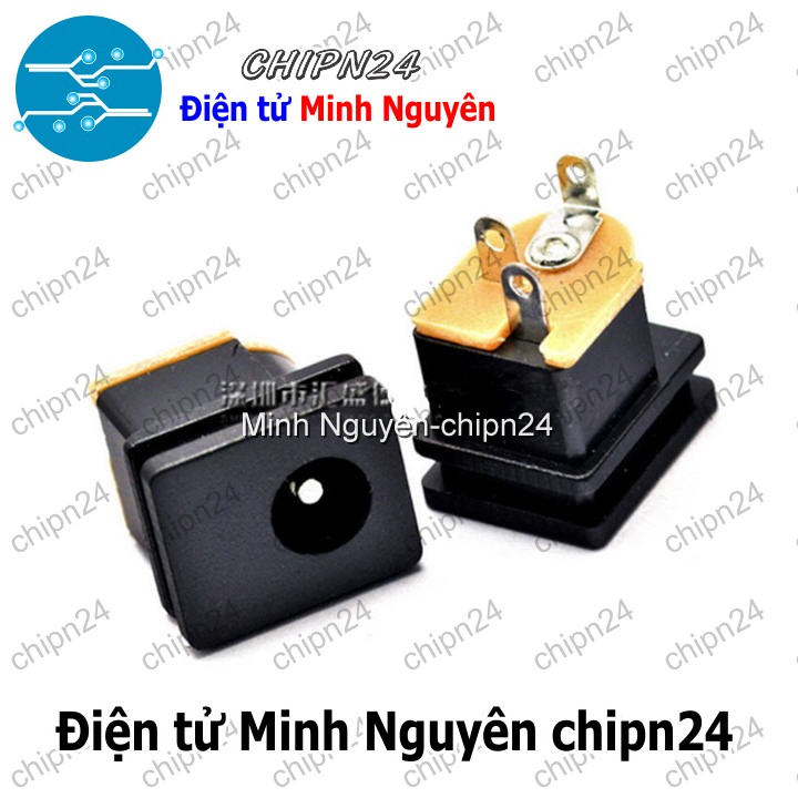 [3 cái] (F88.7) Jack DC vuông DC-015 5.5x2.1mm - HH003813
