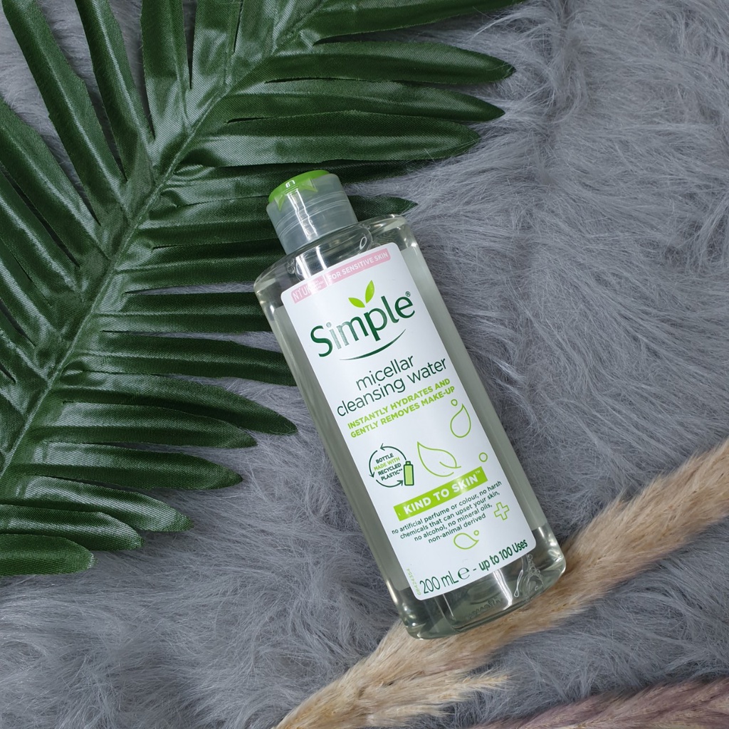 Nước Tẩy Trang Simple Micellar Cleansing Water 200ml