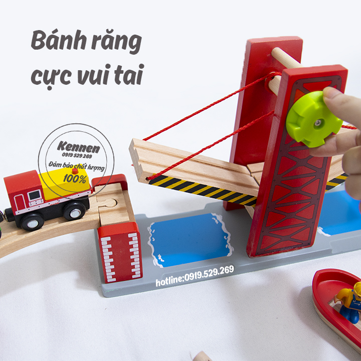 Bộ mô hình giao thông cầu cảng