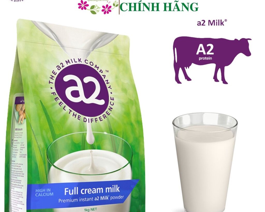 Sữa bột nguyên kem A2 Nội Địa Úc 1kg