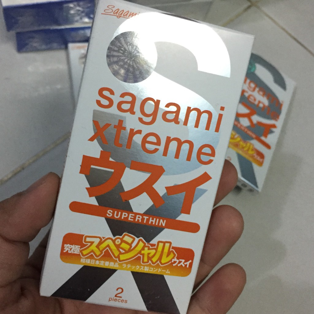 Bao cao su sagami siêu mỏng SuperThin (Hộp 2c)