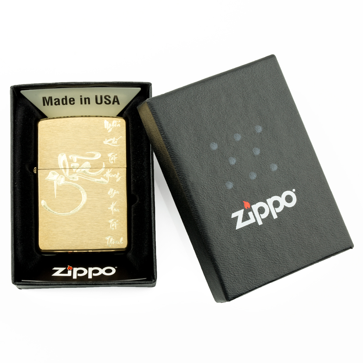 Bật Lửa Zippo Chữ Nghĩa