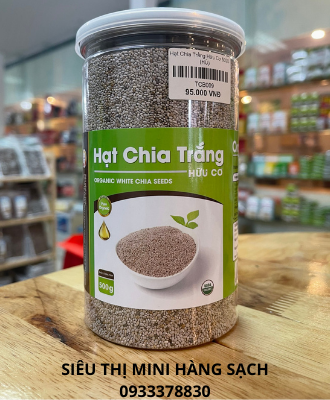 Hạt Chia Trắng Hữu Cơ