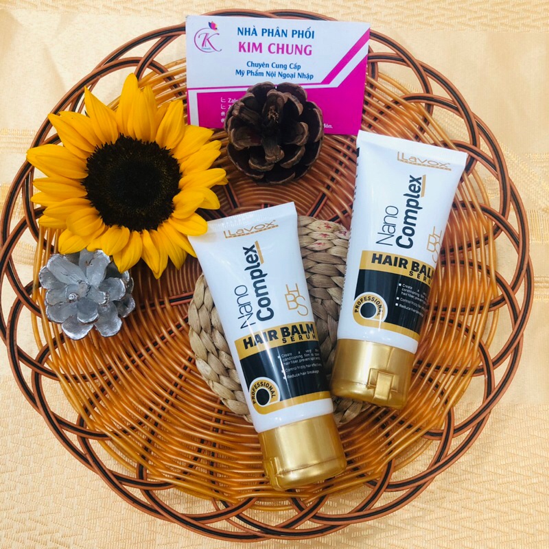 Dầu dưỡng tóc Nano Complex Lavox 60ml - Mediworld.store