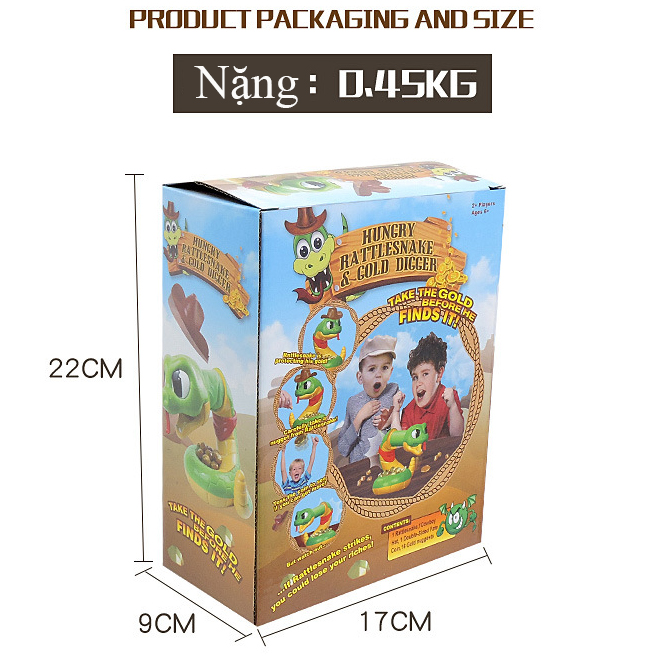 Đồ chơi rắn giữ kho báu mới nhất 2023