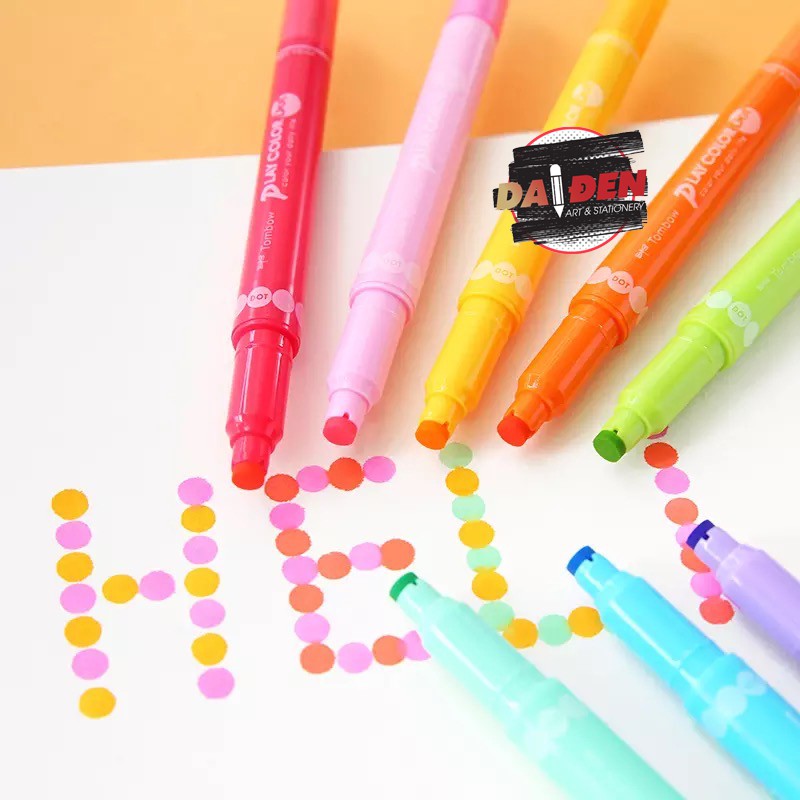 [HCM]Bút Marker 2 đầu Tombow Play Color DOT (Màu Lẻ)