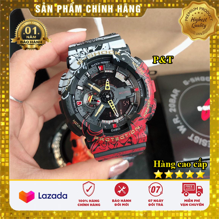 Đồng hồ Casio G-Shock Nam GA-110JOP-1A4 - One Piece – Chống nước - Đồng hồ P&T [FreeShip- Hàng cao cấp- Full box ]