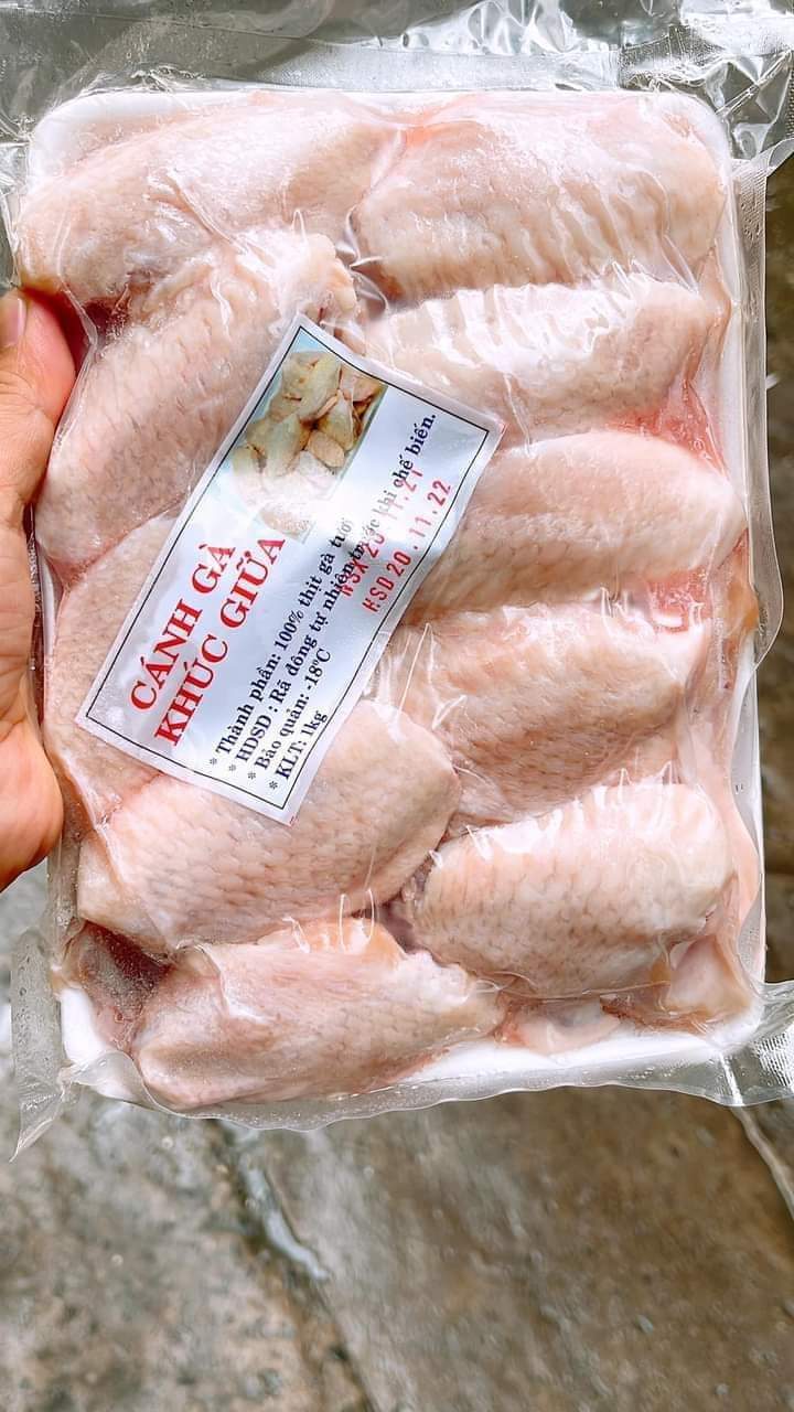 1kg cánh gà khúc giữa (Chỉ giao ở HCM)