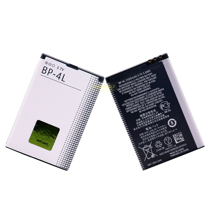 Pin Nokia E52, E55, E61i, E63, E71, E71x, E72, E73, E90, N97, N810, BP-4L 1500mAh zin +FreeShip