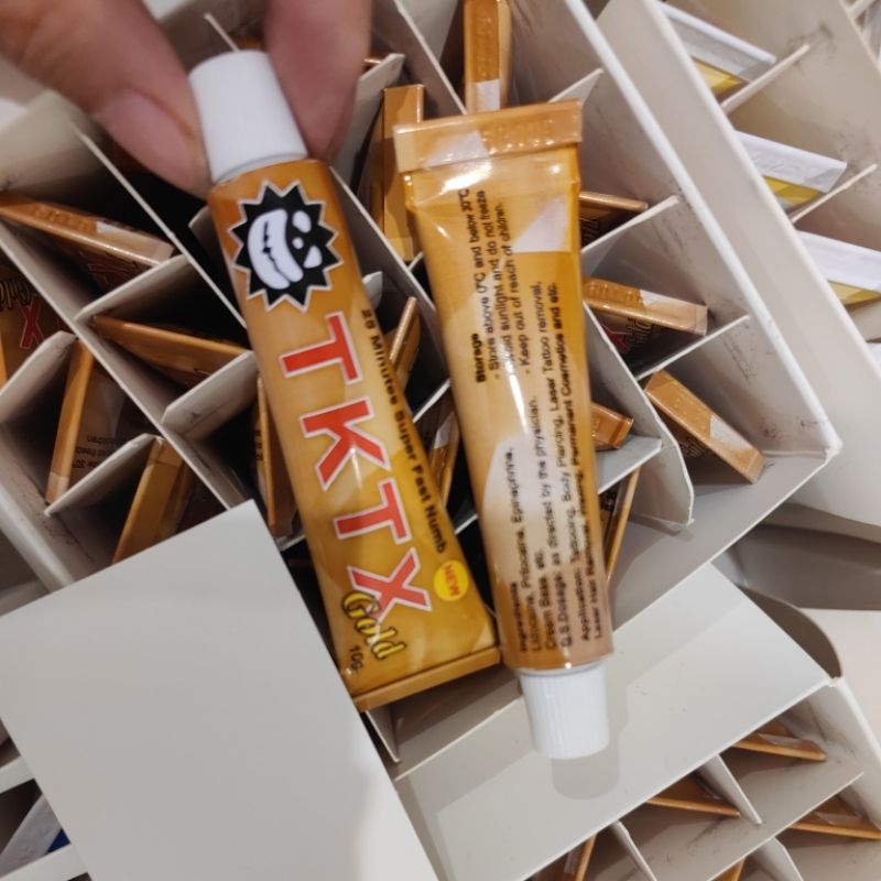 TKTX 40% vàng hỗ trợ Tattoo phun xăm môi mày mí