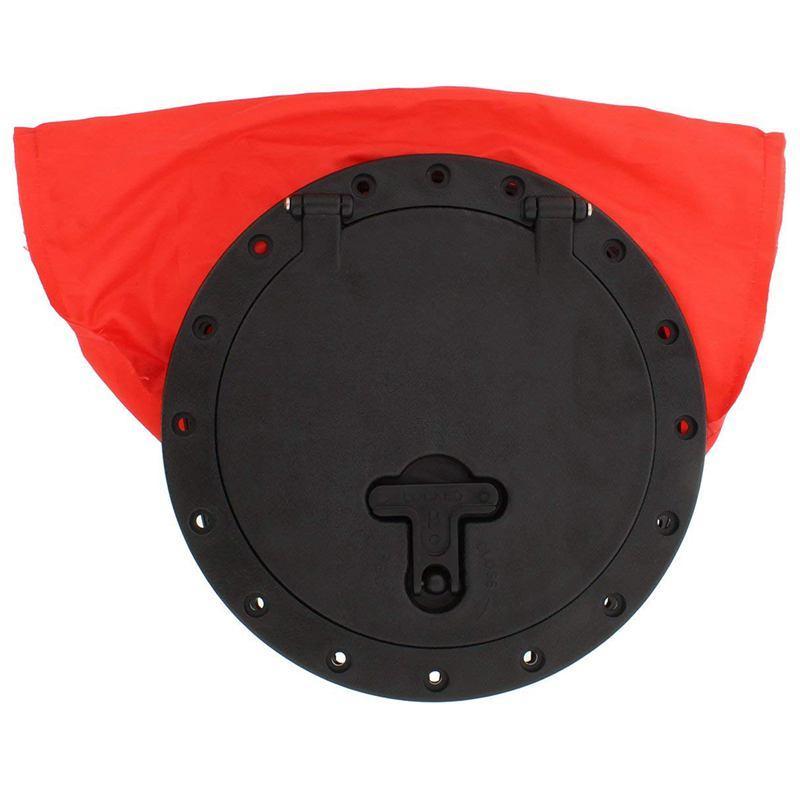 Kayak Deck Plate Hatch Bag, 8 inch Inches - Watertight & Water-Resistant Storage Bag for Keys, Sunglasses, Snacks