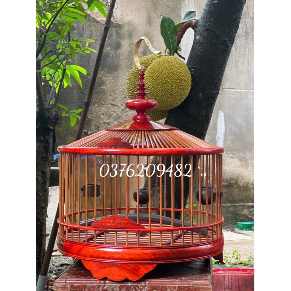 LỒNG CHIM CU GÁY GỖ  ĐẸP BỀN CHẮC ( SIÊU HOT)