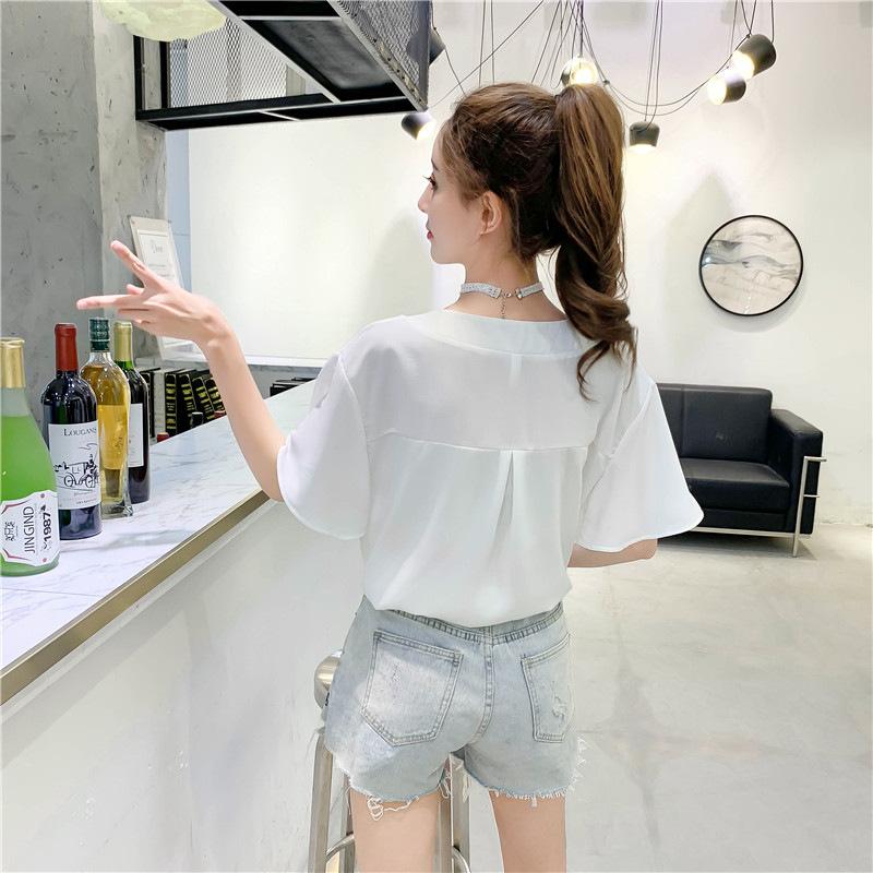 Áo sơ mi kiểu cột nơ NGOCTRANSHOP - NT1100