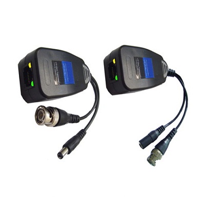 Video balun kèm nguồn cho camera
