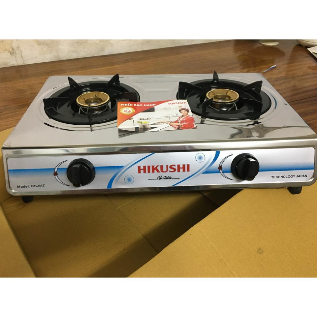 [ CHÍNH HÃNG ] Bếp gas đôi mặt inox - technology japan