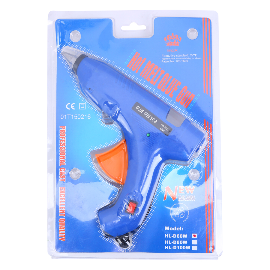 Máy Bắn Keo 60W (Full box) tặng 10 keo nến -  hàng cao cấp BẢO HÀNH 6 THÁNG