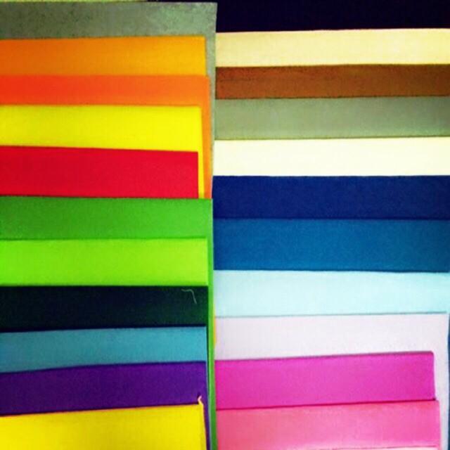 Set 30 mảnh vải dạ nỉ 22x22cm đủ màu làm đồ handmade