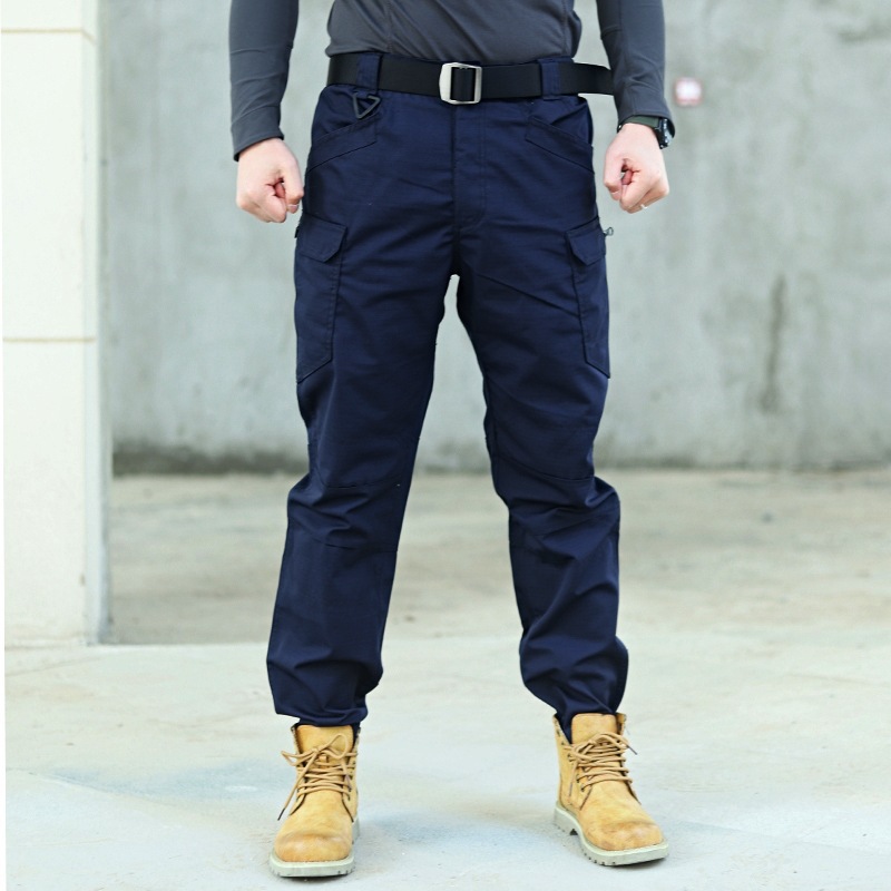 Tactical Pants Men Waterproof Multi-pocket Elasticity Trousers Joggers Mens Military Wear-resistant Pant SWAT Pantalon Homme X-PANTS