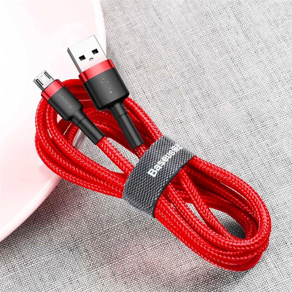 [HCM]Cáp sạc nhanh Baseus Cafule Micro USB (2.4A Quick charge 3.0)