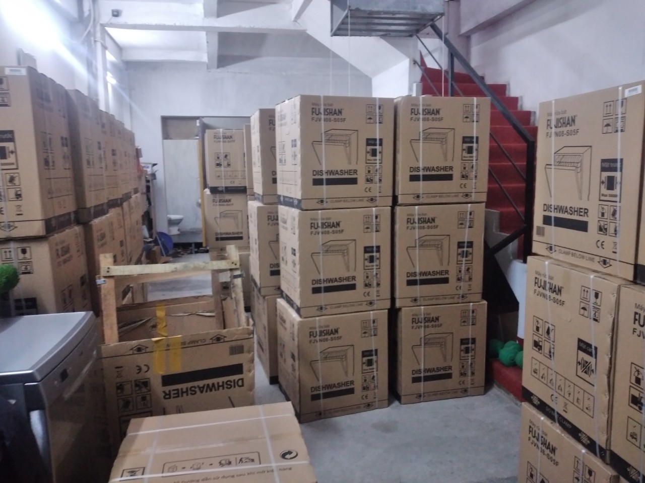 Máy Rửa Bát FUJISHAN FJVN08-S07F (8 bộ)