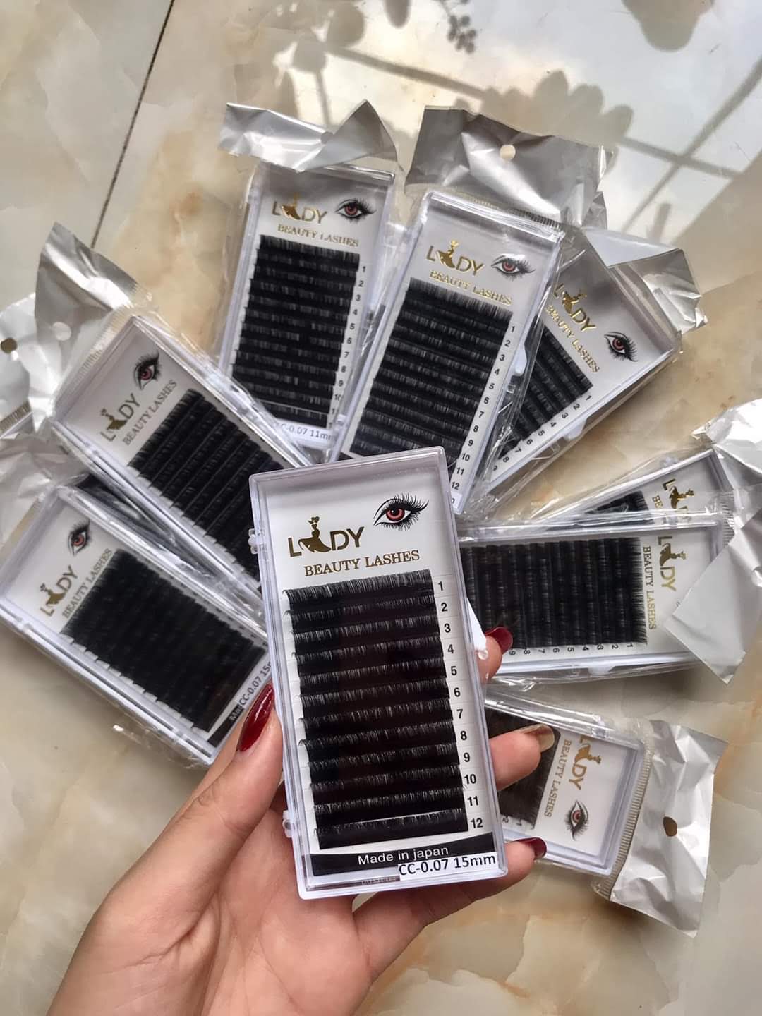 Mi Khay Lady Độ Cong C  Lẻ 1 Khay