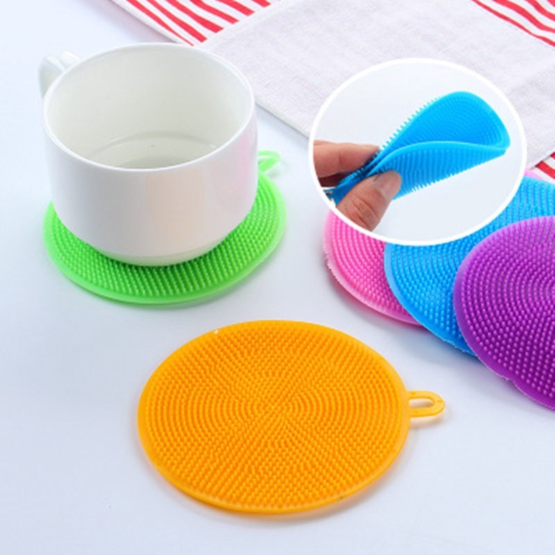 Combo 5 miếng rửa chén silicon đa năng