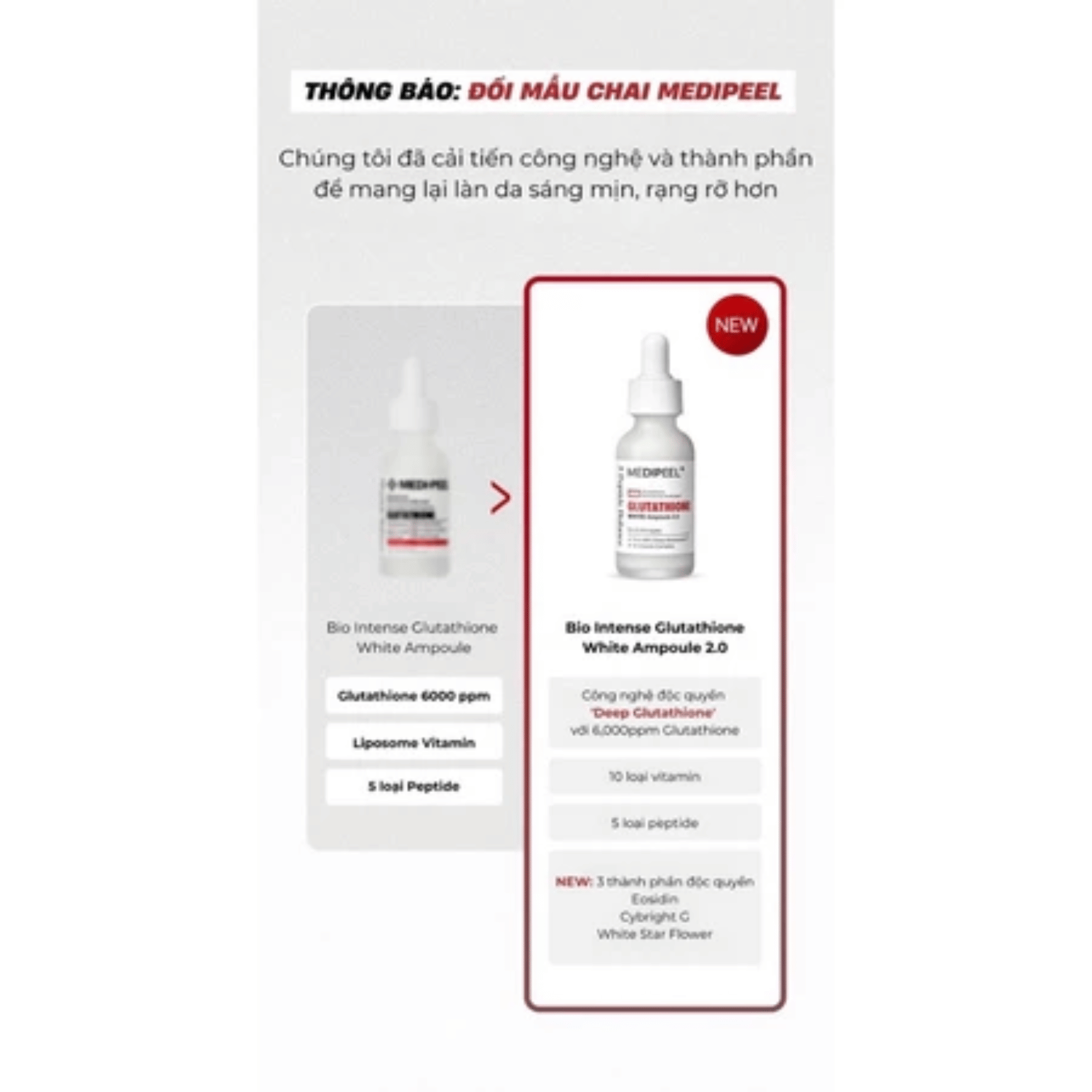 Serum Medi-Peel Trắng Da - 30ml MẪU MỚI