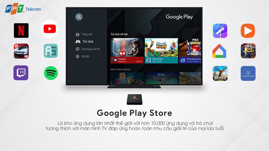 FPT Play Box 2019 - S400 - Chất lượng hình ảnh 4K