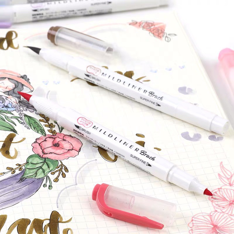 BỘ 5 BÚT ZEBRA MILDLINER BRUSH