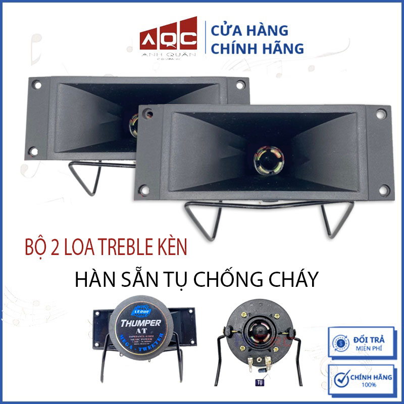 Bộ 2 loa treble rời loa siêu tép at10 200w tặng tụ chống cháy hàng việt nam