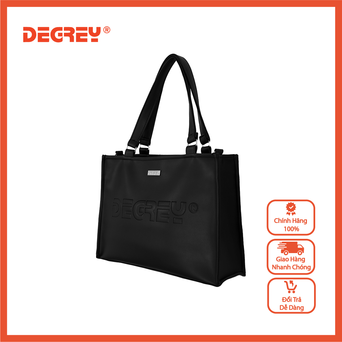 Degrey Leather ToteBook - DLT