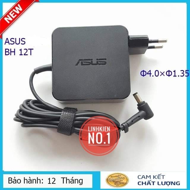 Sạc laptop Asus 19V 2.37A 45W chân nhỏ ( asus 2,37a - Sạc Zin Bảo hành 12 Tháng)