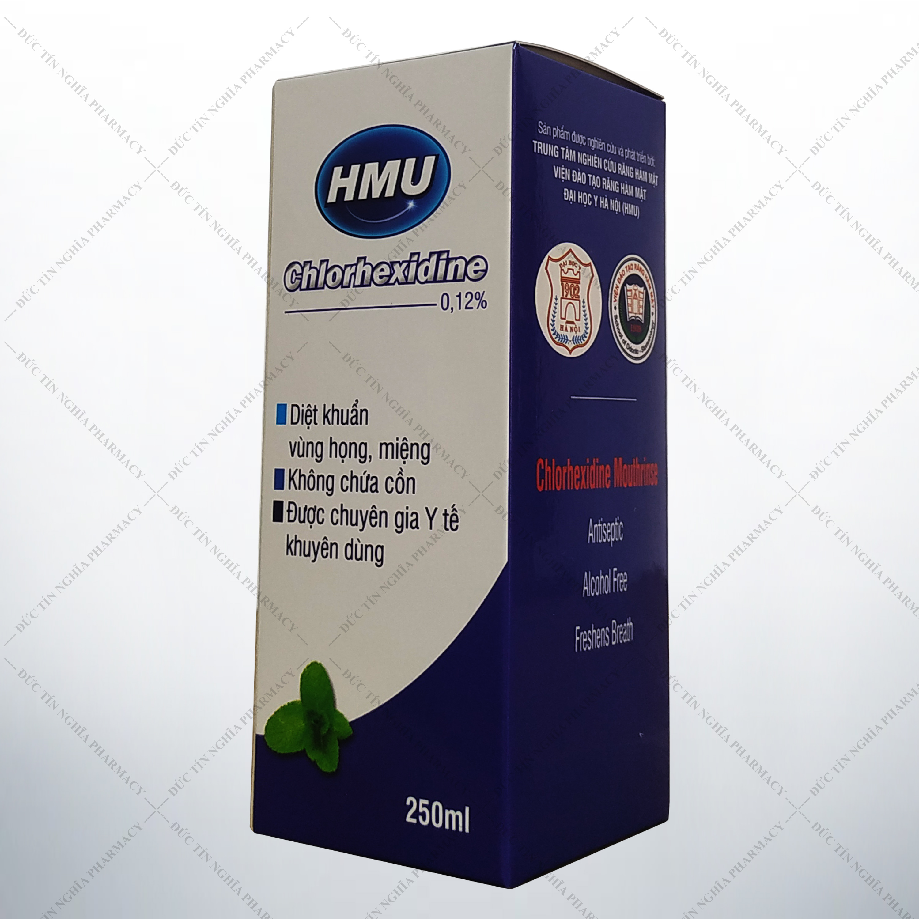 Nước súc miệng HMU Chlorhexidine 0.12%
