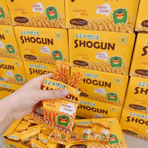 SNACK MÌ ĂN SỐNG SHOGUN HÀN QUỐC