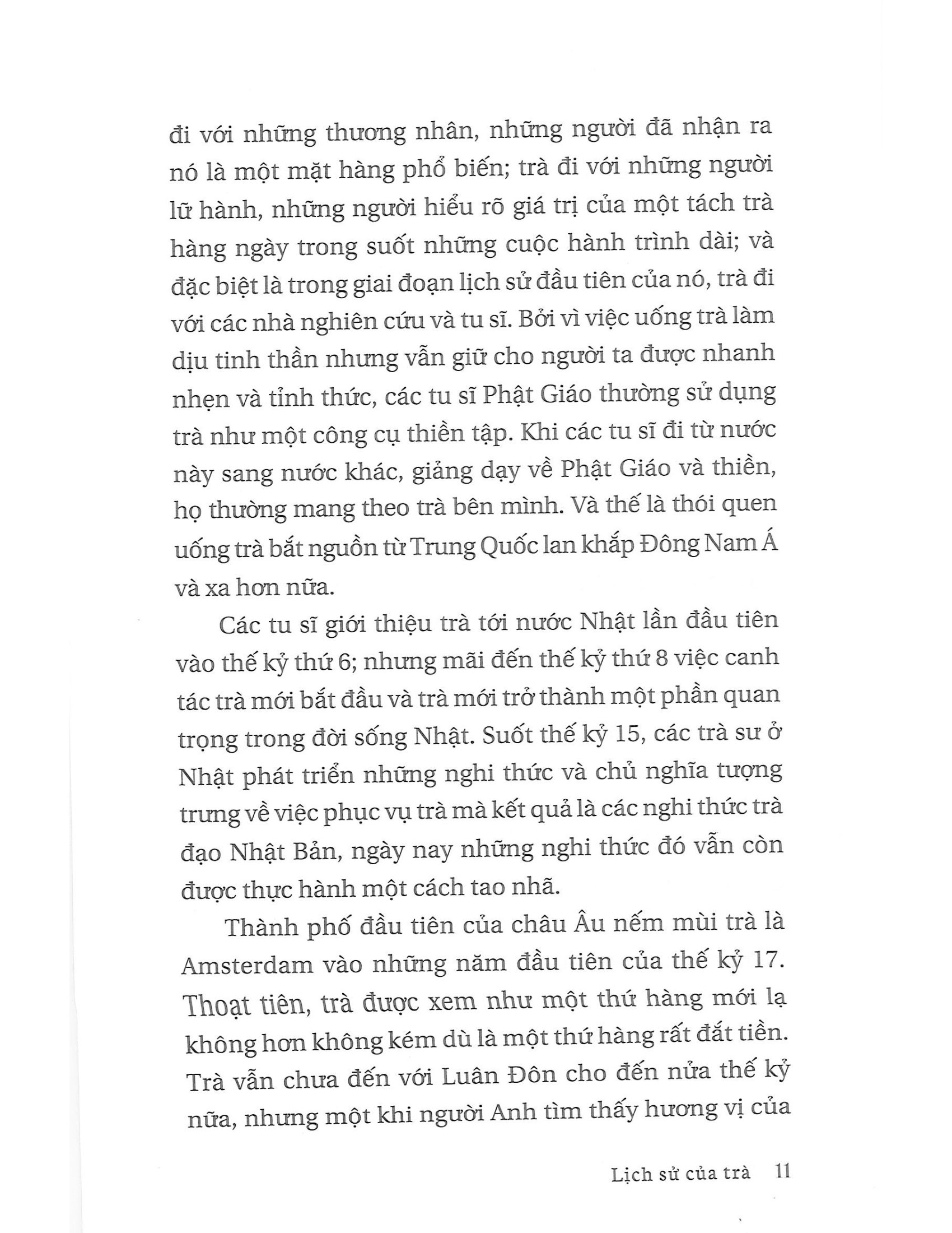 Sách Lịch Sử Của Trà
