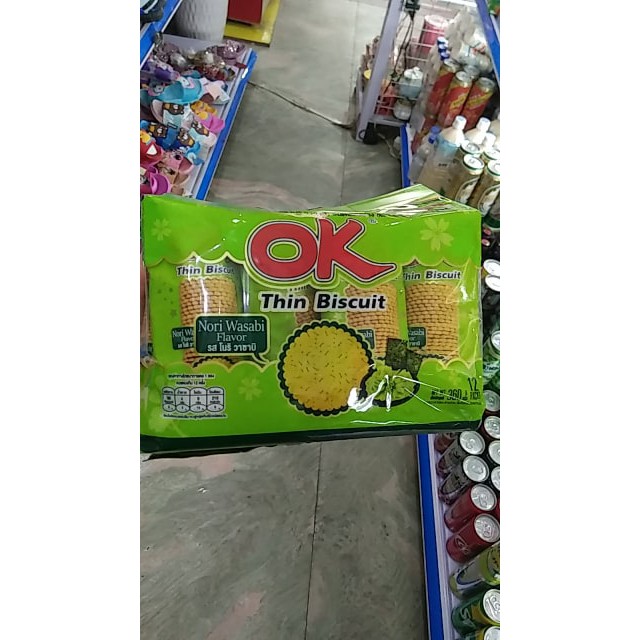Bánh quy Ok Thái Lan (1 bịch /12 gói nhỏ)