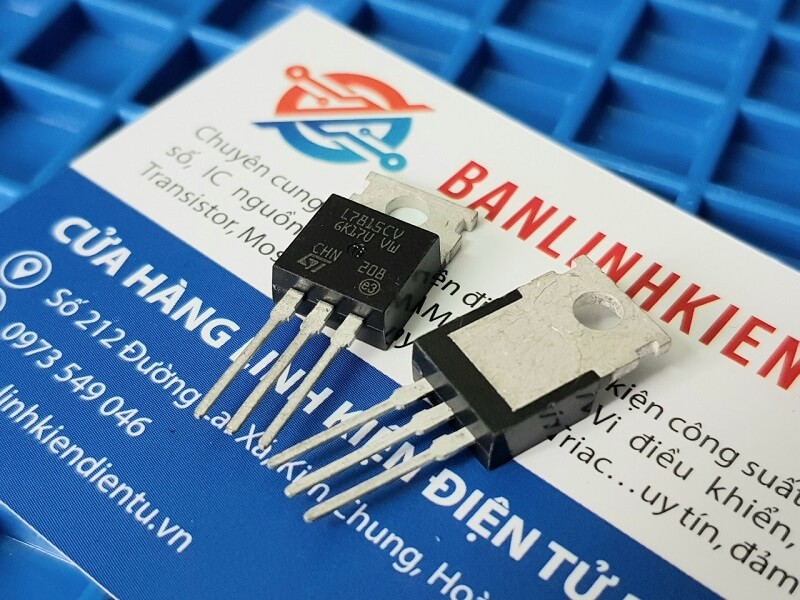 L7815cv, l7815, 7815 to-220 ic nguồn ổn áp 15v
