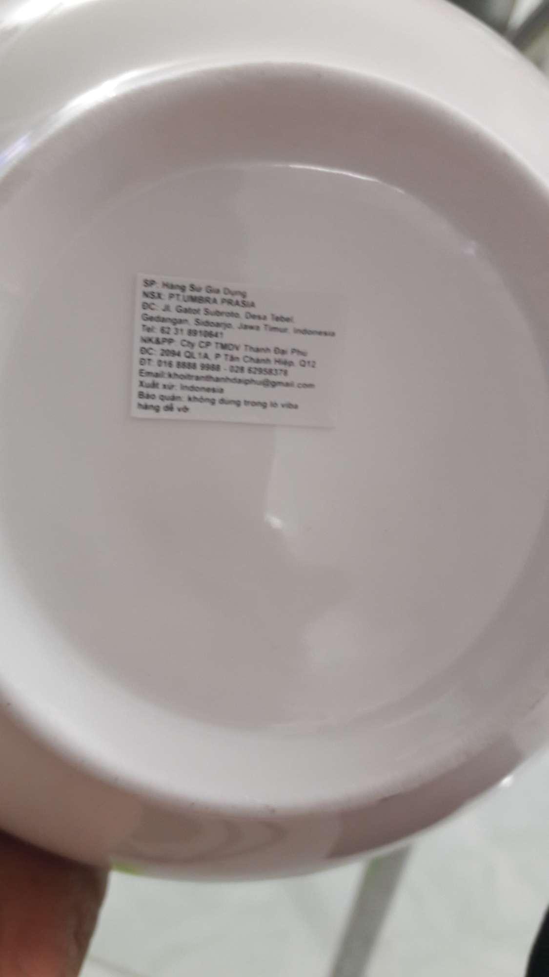 [HCM]Tô sứ trắng cao cấp