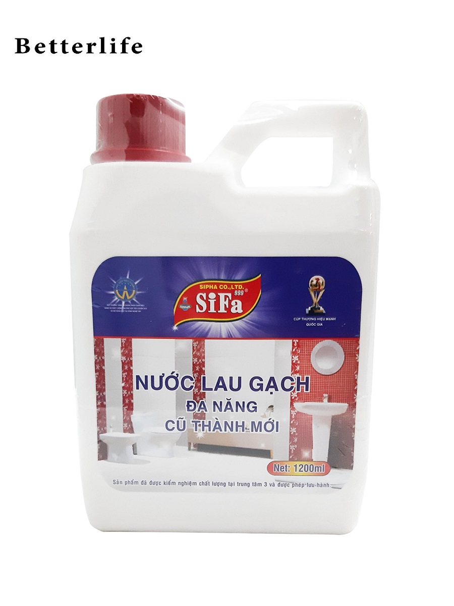 [HCM]Nước lau gạch đa năng cao cấp Sifa 1200ml - Betterlife