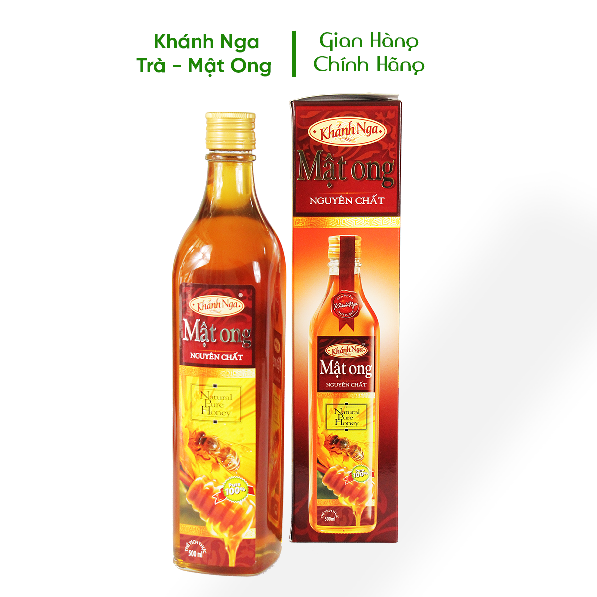 Mật Ong Nguyên Chất Hoa Nhãn Khánh Nga